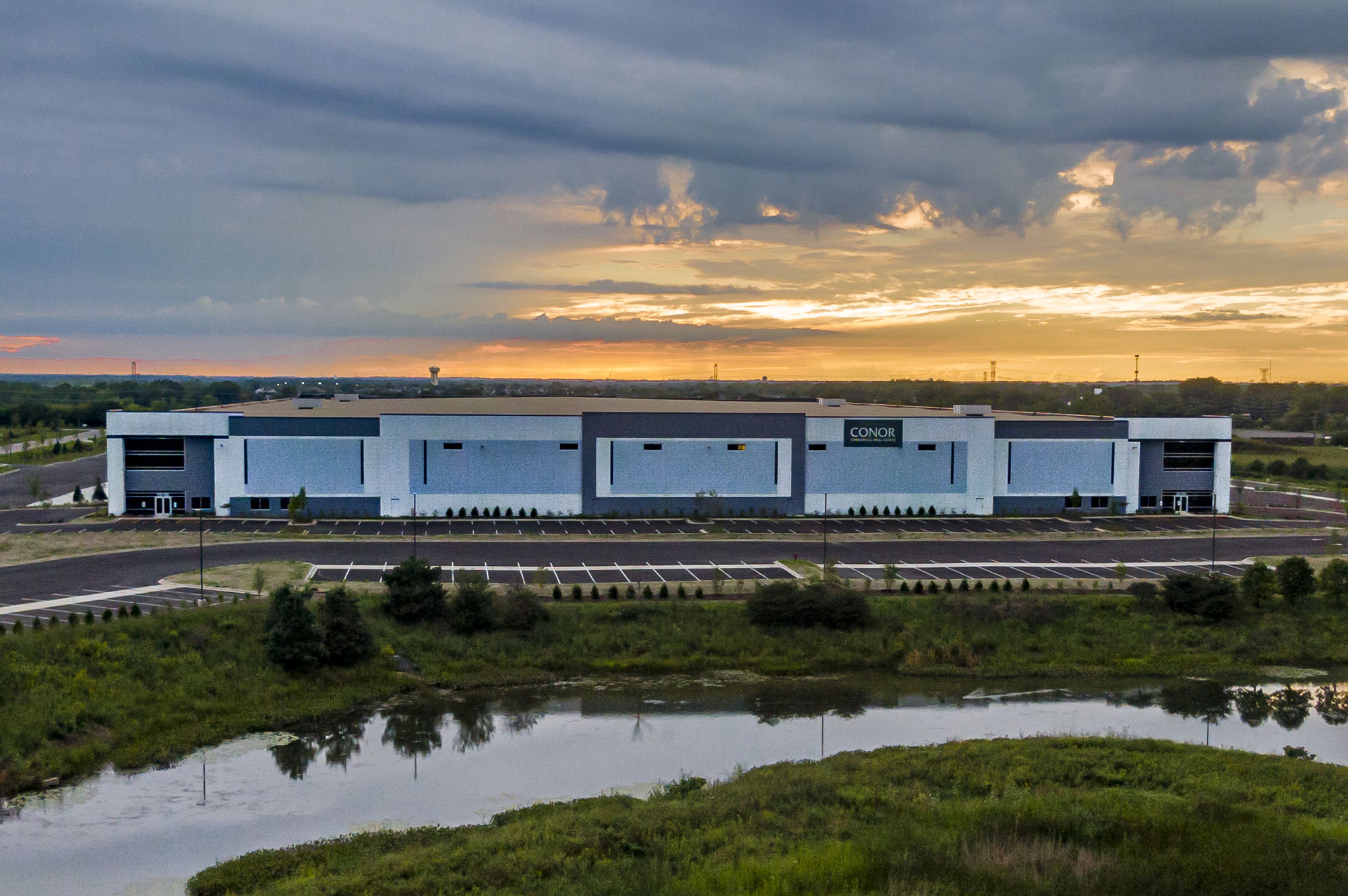 Exterior of Brewster Creek Commerce Center